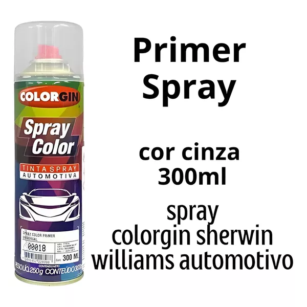 COLORGIN SPRAY AUTOMOTIVO PRIMER UNIVERSAL 300ML