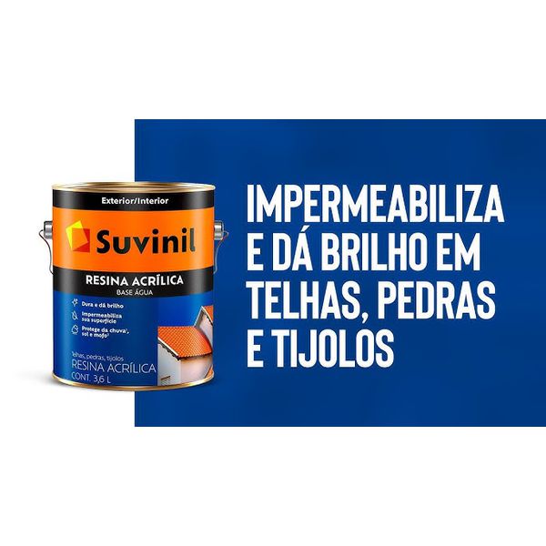 Suvinil Resina Acrilica Ceramica Telha Base de Agua 18L