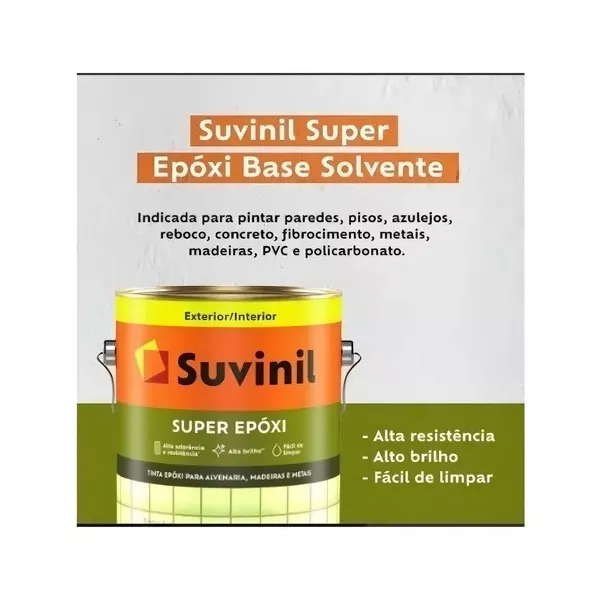 Suvinil Esmalte Super Epóxi Branco 2,7L