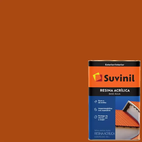 Suvinil Resina Acrilica Ceramica Telha Base de Agua 18L