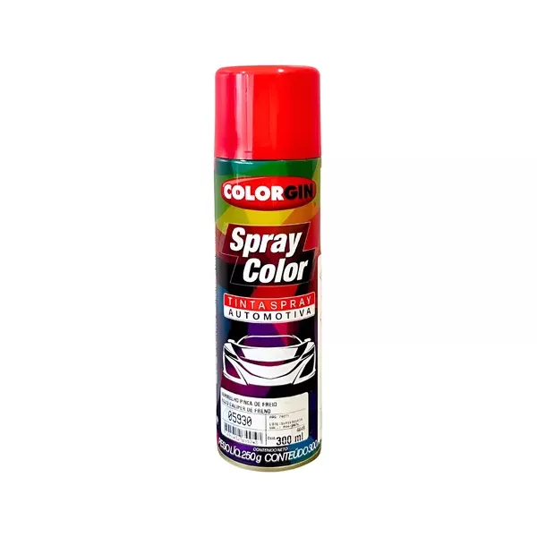COLORGIN SPRAY AUTOMOTIVO VERMELHO PINCA DE FREIO 300ML