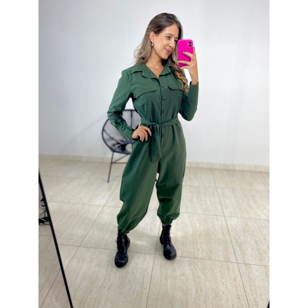 MACACÃO IVY VERDE MILITAR