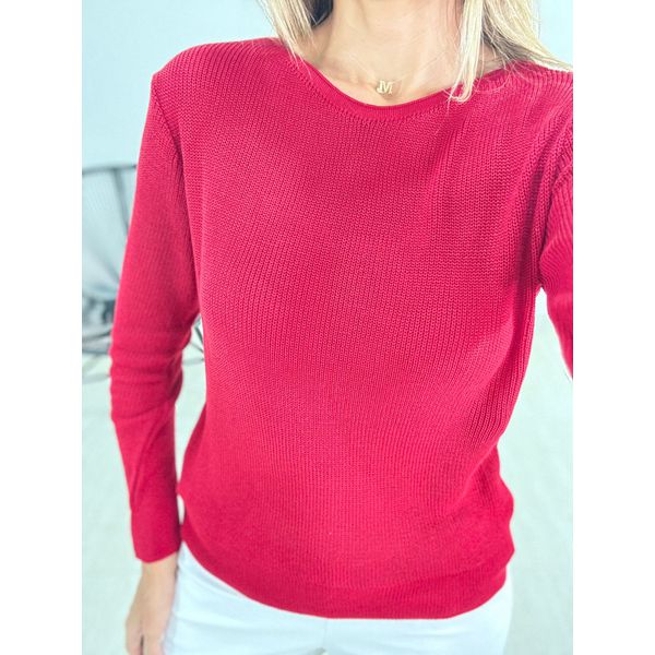 TRICOT BÁSICO MARSALA