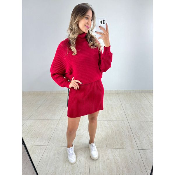 CONJUNTO TRICOT MAISA MARSALA
