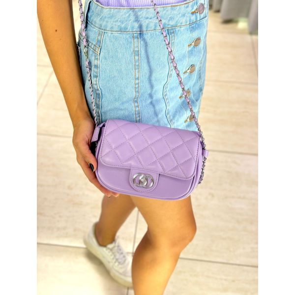 BOLSA COSTURA LAVANDA