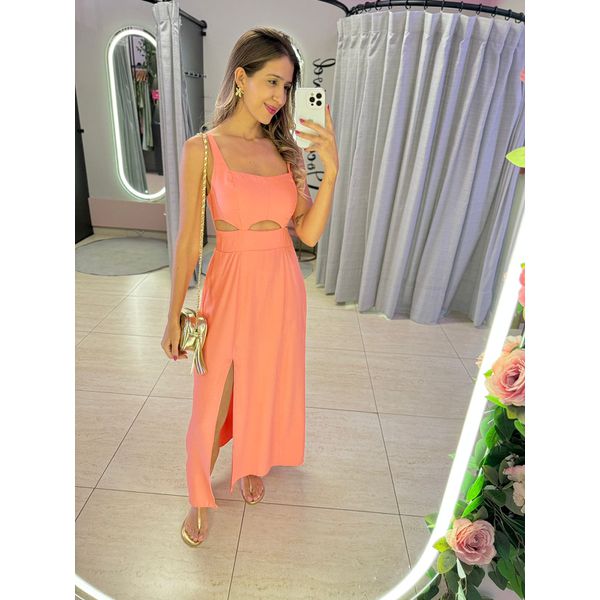 VESTIDO MIDI PAOLA SALMÃO