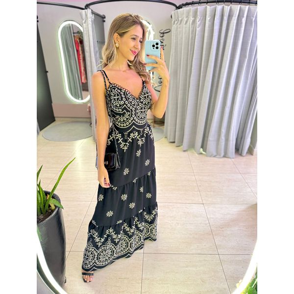 VESTIDO ANA VITÓRIA PRETO