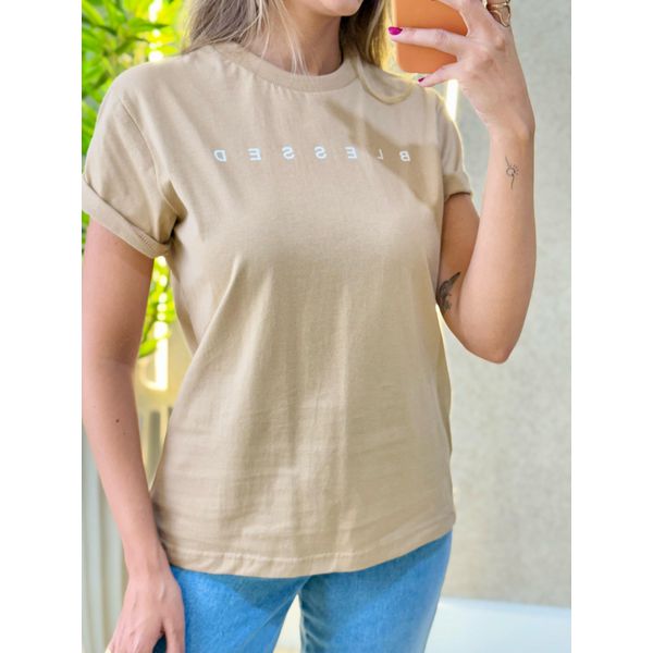 T SHIRT BLESSED NUDE