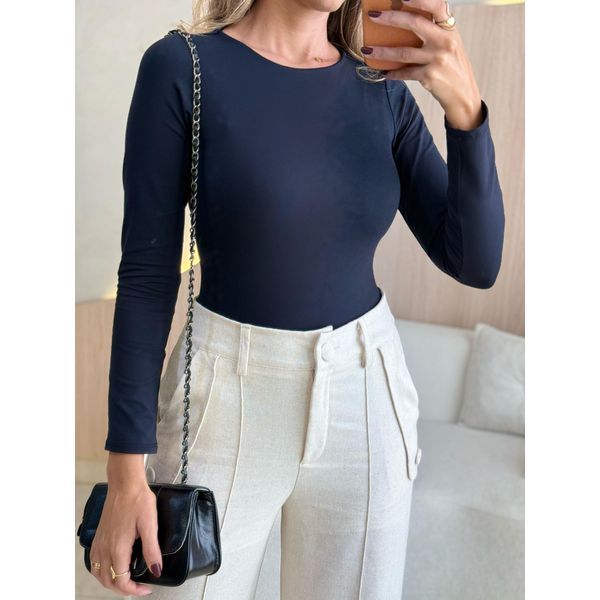BLUSA BODY POLY PRETO