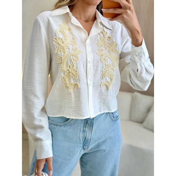 BLUSA CAMISA AURORA OFF
