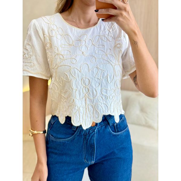 BLUSA CROPPED JULY OFF
