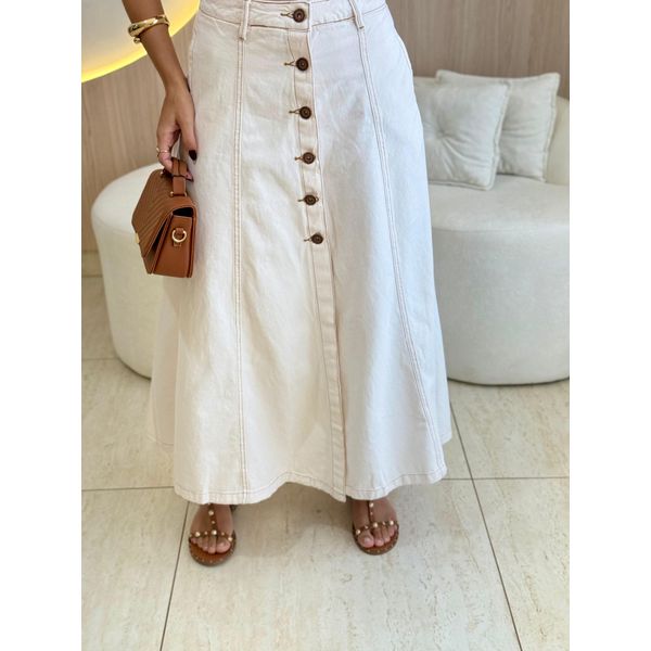 SAIA MIDI JEANS MARGARIDA OFF