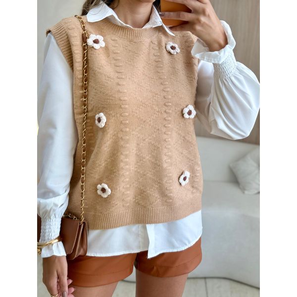 CONJUNTO CAMISA MARIA FLOR NUDE