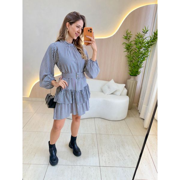VESTIDO CURTO ISABEL PRETO