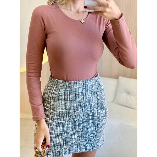 BLUSA BODY POLY CARAMELO