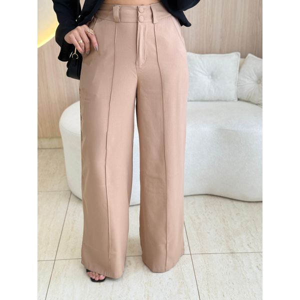 CALÇA PANTALONA ESTER CAPUCCINO