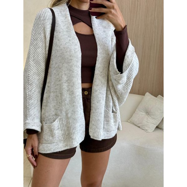 BLUSA CARDIGAN DAIA MESCLA