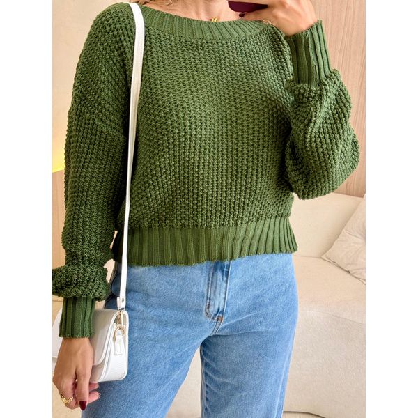 BLUSA TRICOT JAQUELINE VERDE