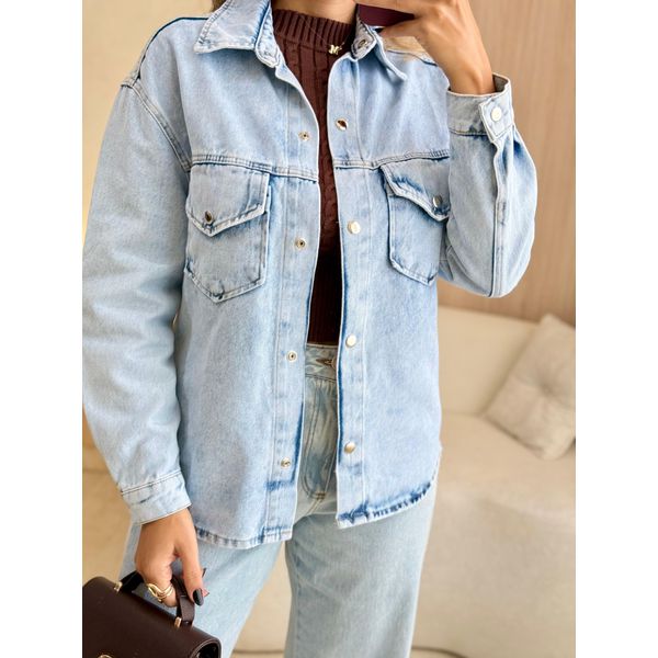 JAQUETA JEANS BETE JEANS CLARO