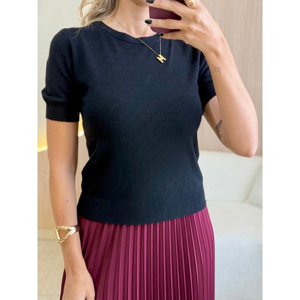 BLUSA TRICOT MARTA PRETO