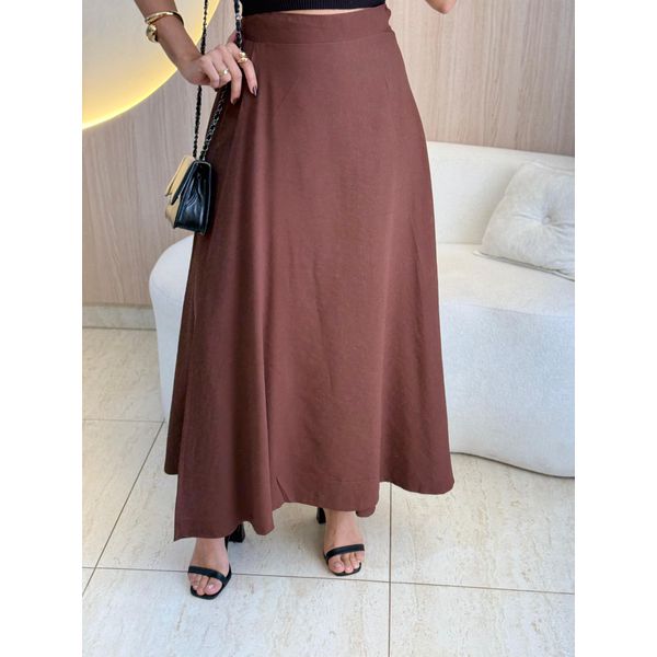 SAIA MIDI ENVELOPE PAOLA MARROM