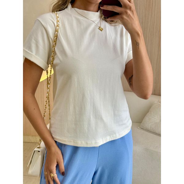T-SHIRT BÁSICA ALGODÃO OFF