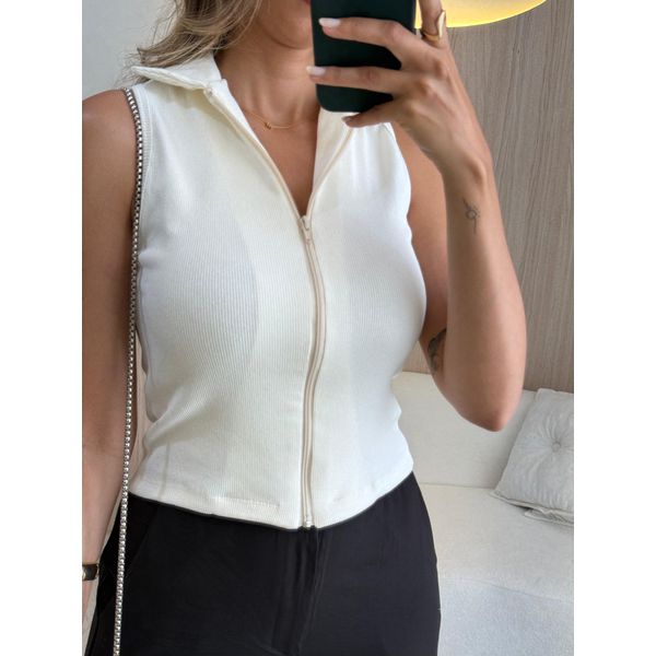 BLUSA CANELADA POLO OFF