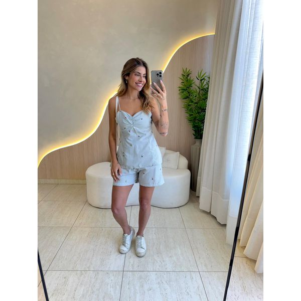 CONJUNTO SHORT CORALINA VERDE