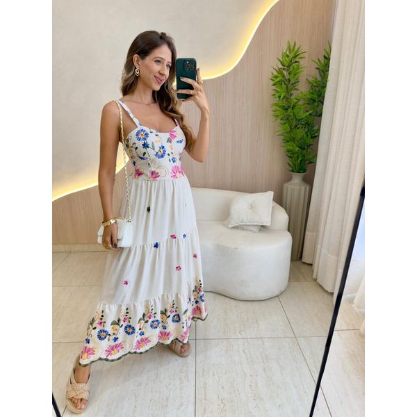 VESTIDO ROSE AZUL/ROSA