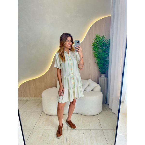 VESTIDO CURTO YARA VERDE