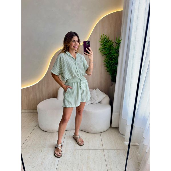 CONJUNTO SHORT ADELE VERDE