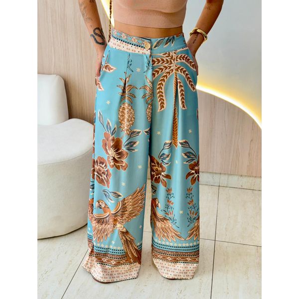 CALÇA PANTALONA BERLIM VERDE