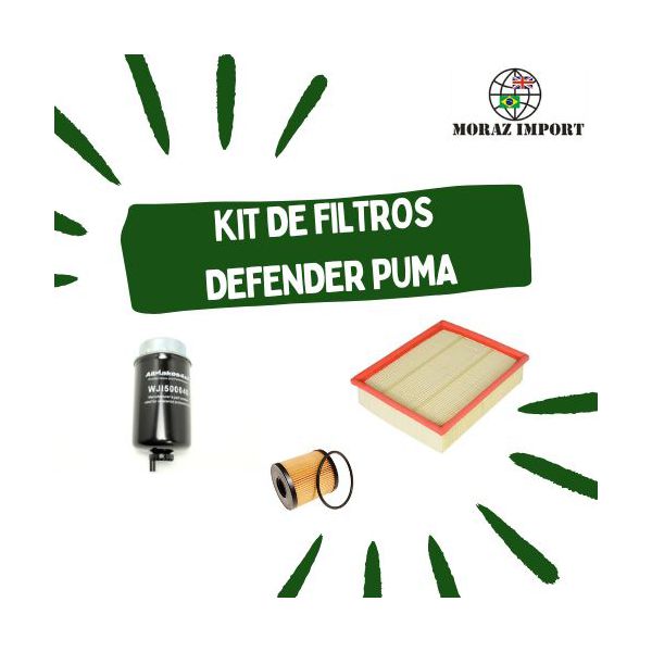 KIT DE FILTROS PARA A DEFENDER PUMA A PARTIR DE 2007