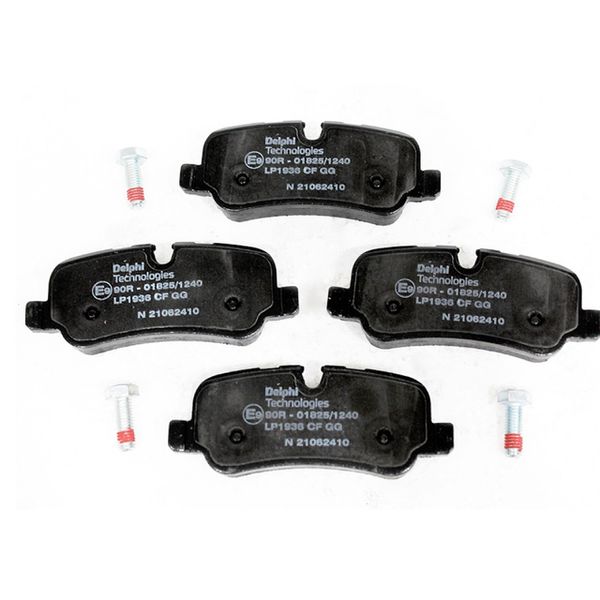 PASTILHA DE FREIO TRASEIRO DA DISCOVERY 3, 4 E RANGE ROVER SPORT - LR134696 LR055455 - MARCA DELPHI