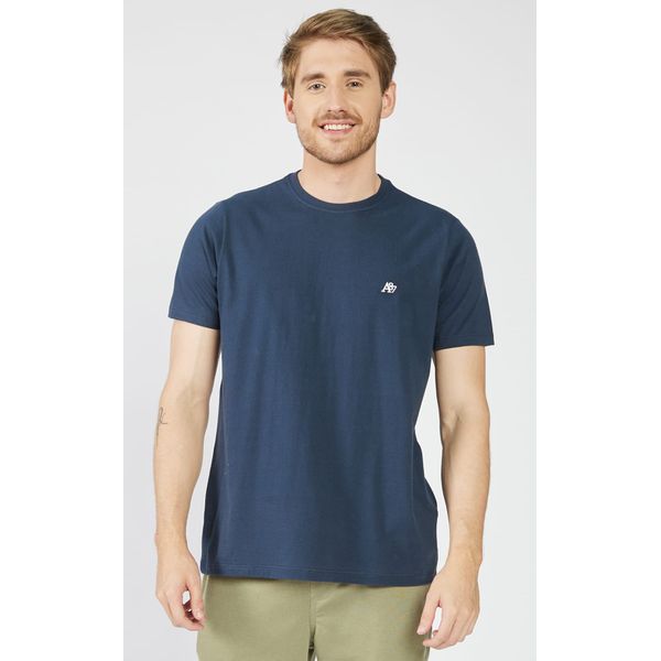 Camiseta Básica Manga Curta Masculina A87 Aéropostale Marinho 87120101-18