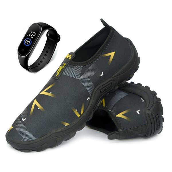 Sapatilha Aquatica Neoprene + Relogio digital Coleção Moscardini Shoes 1