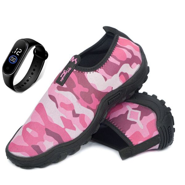 Sapatilha Aquatica Neoprene + Relogio digital Coleção Militar Moscardini Shoes 2