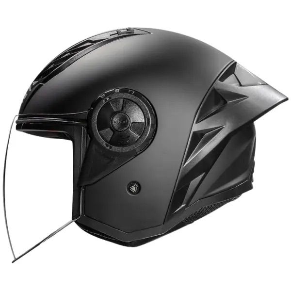 Capacete Ls2 Of616 Airflow 2 Monocolor - Preto Fosco 