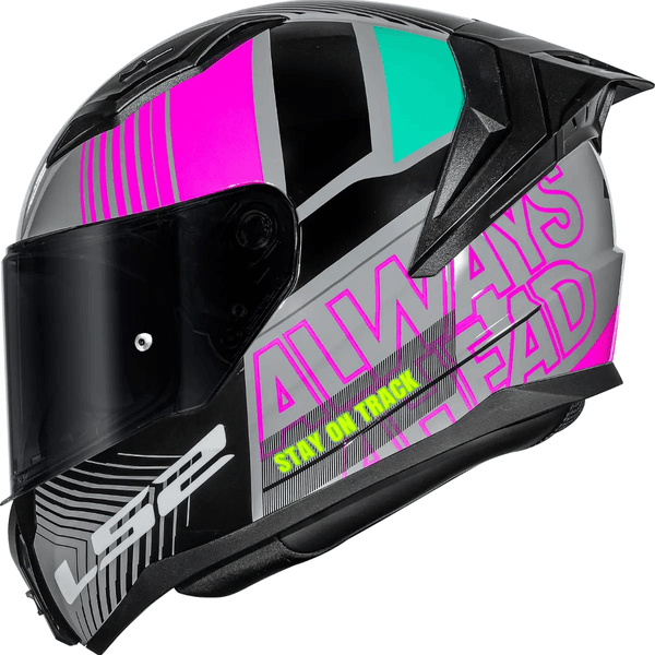 Capacete Ls2 Ff810 Vigo Shift - Cinza/Rosa