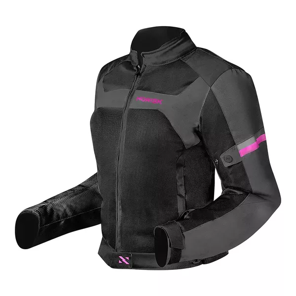 Jaqueta Lady Norisk Trip Air - Preto/Rosa