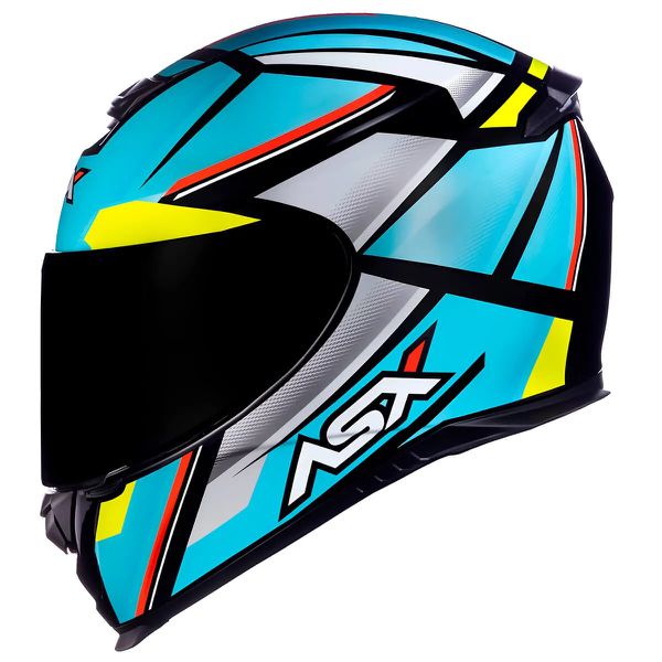 Capacete Asx Eagle Explorer - Preto/Azul/Branco