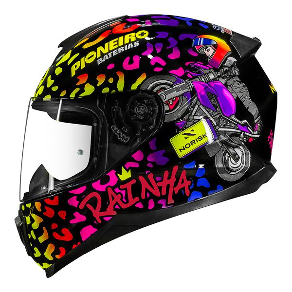 Capacete Norisk FF802 Razor Fanny Wheeling Replica | Moto One
