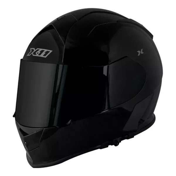 Capacete X11 Revo Pro All Black - Preto Fosco