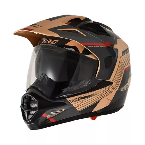 Capacete X11 Crossover Adv - Areia 