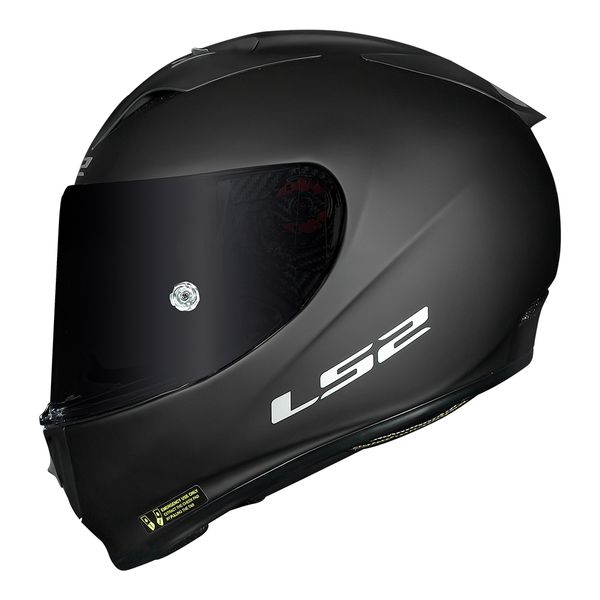 Capacete LS2 FF323 Arrow R Monocolor - Preto Fosco 