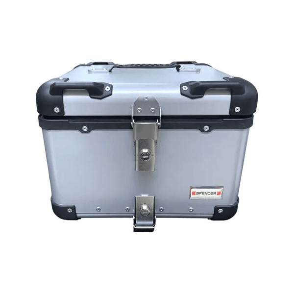 Baú de Alumínio Spencer 42L - Prata