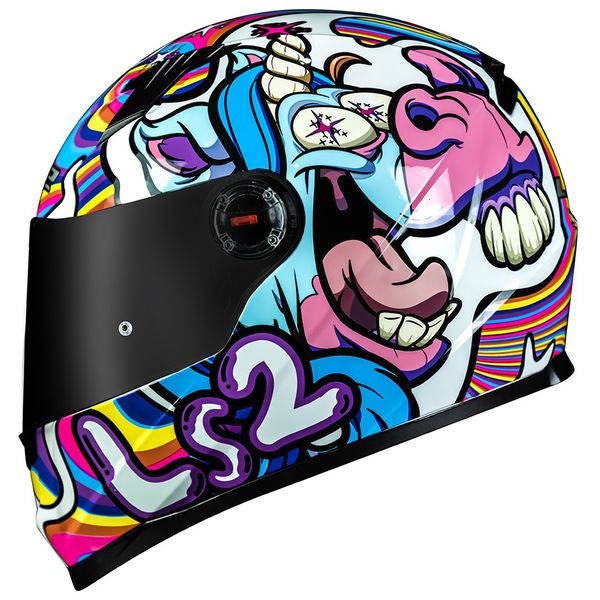 Capacete LS2 FF358 Bubble - Branco