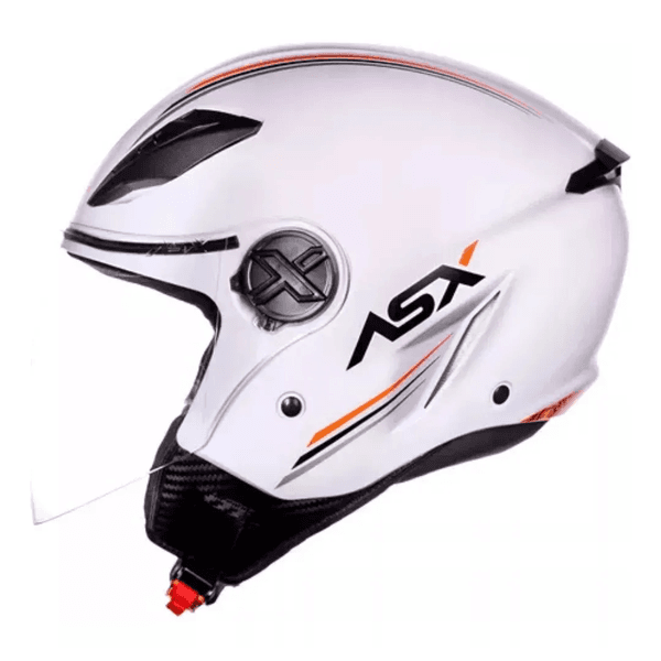 Capacete Asx City Air Solid - Branco 