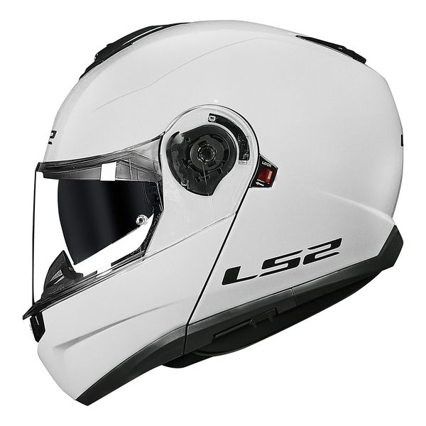 Capacete LS2 Articulado FF908 Strobe 2 Monocolor - Branco