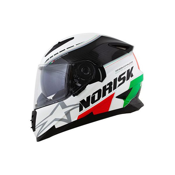 Capacete Norisk Ff302 Soul Grand Prix - Itália/Italy (Viseira Solar)